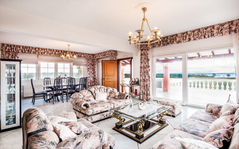 Villa Corfu Panorama: Woonkamer