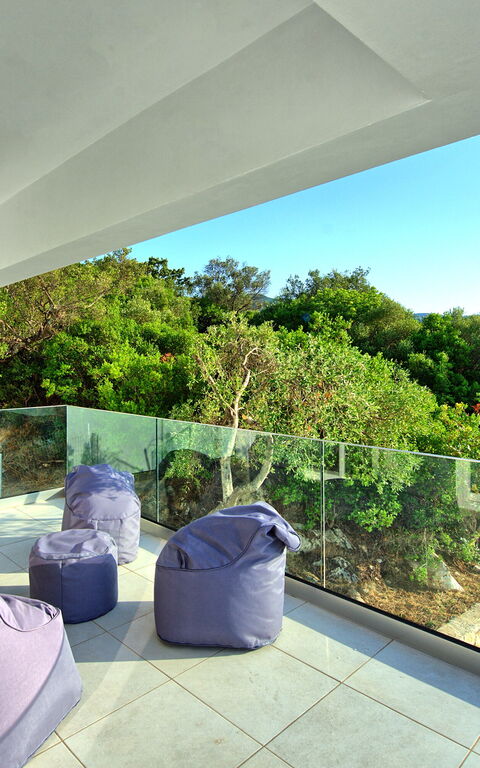 Villa Athena: Balkon / terras / patio