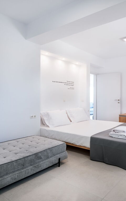 Villa Nafsika: slaapkamer