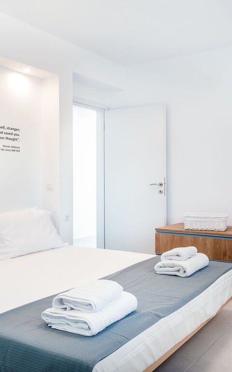 Villa Nafsika: slaapkamer