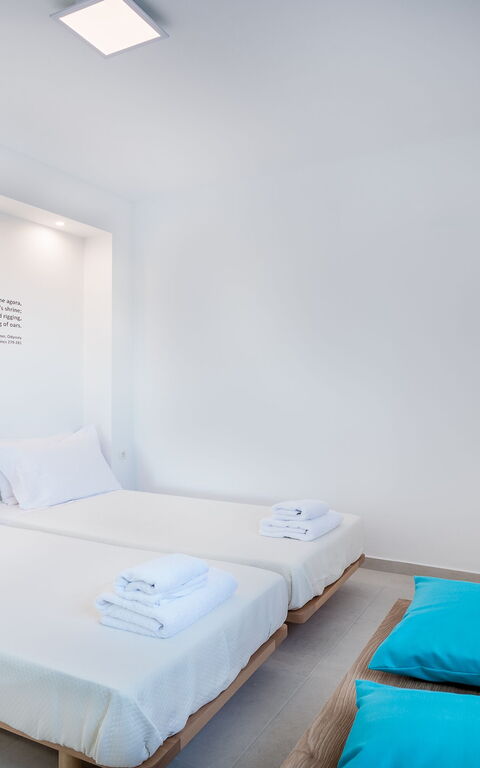 Villa Nafsika: slaapkamer