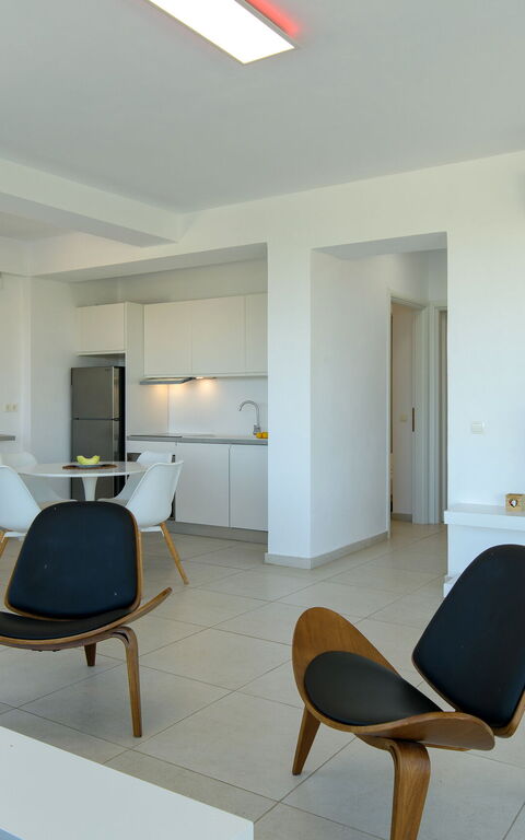 Villa Nafsika: Woonkamer