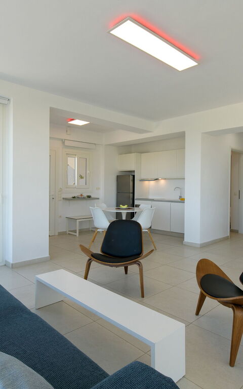 Villa Nafsika: Woonkamer