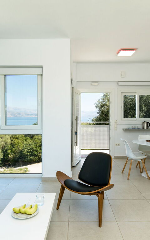 Villa Nafsika: Woonkamer