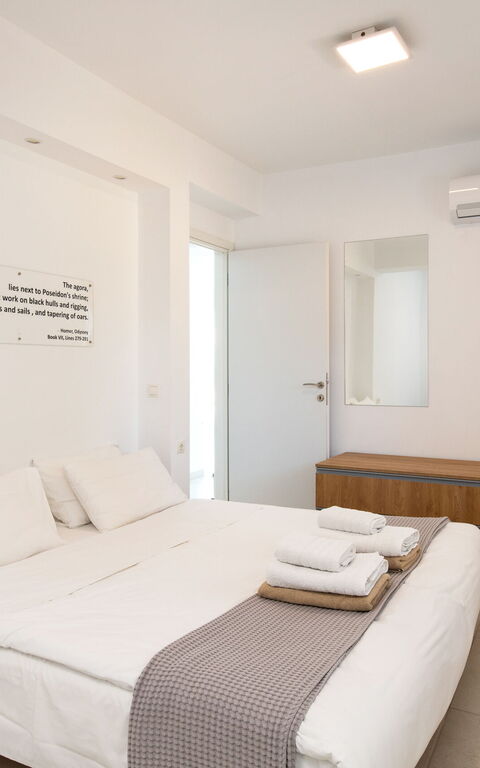 Villa Nafsika: slaapkamer