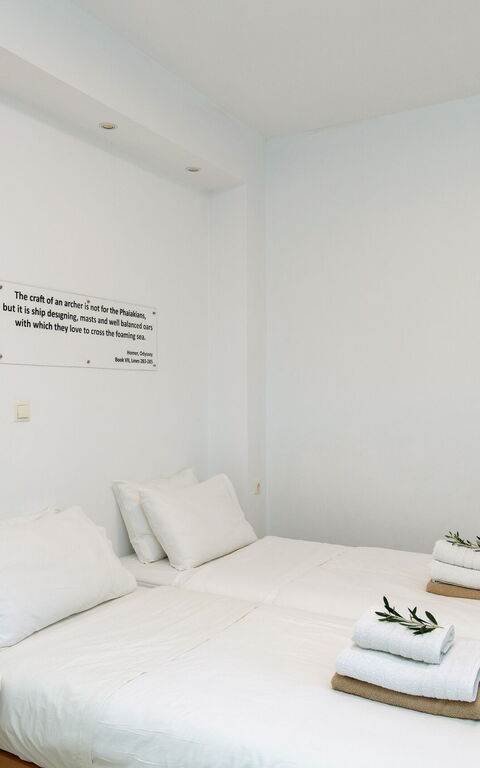 Villa Nafsika: slaapkamer