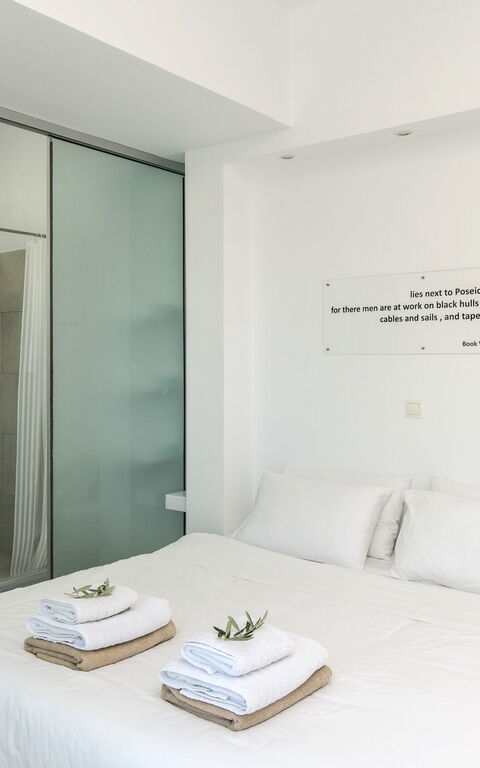 Villa Nafsika: slaapkamer