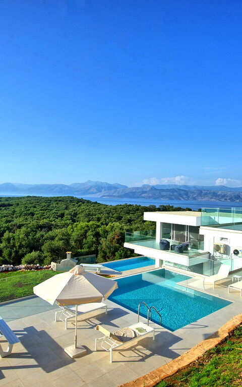 Villa Arete: Buitenkanten, Tuin, zwembad