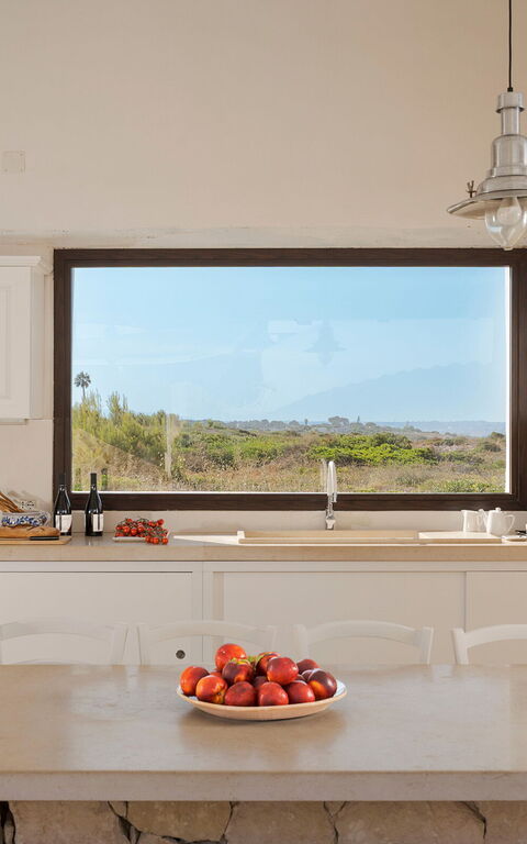 Villa Del Mito: Balkon / terras / patio, Buitenkanten, Buitenshuis, Keuken