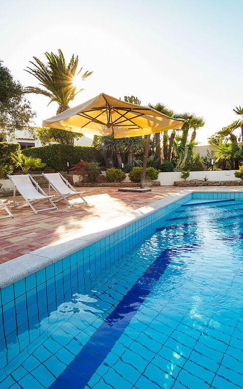 Villa Cala Mancina: zwembad