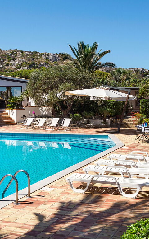 Villa Cala Mancina: zwembad