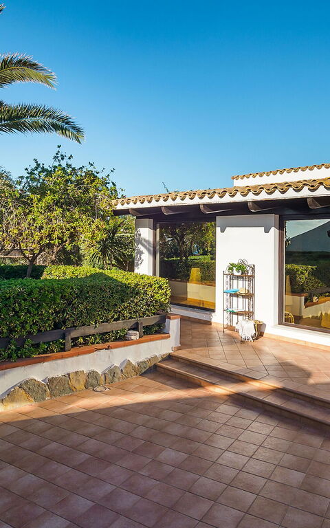 Villa Cala Mancina: Buitenshuis