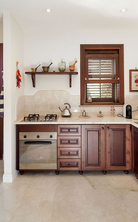 Villa Cala Mancina: Keuken