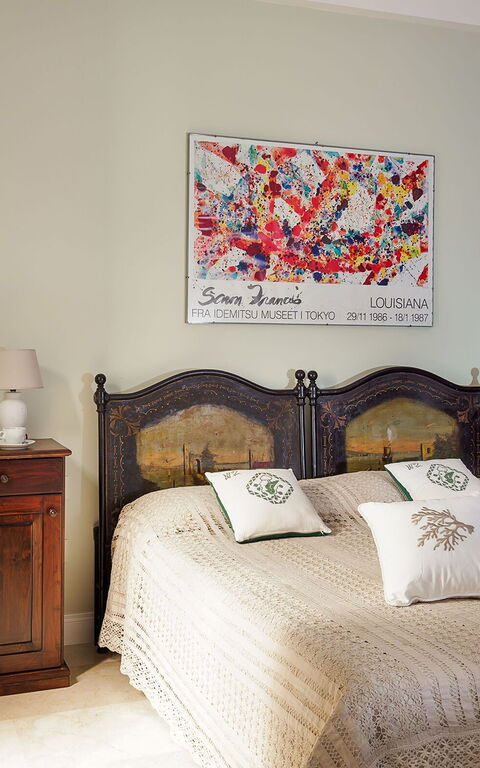 Villa Cala Mancina: slaapkamer