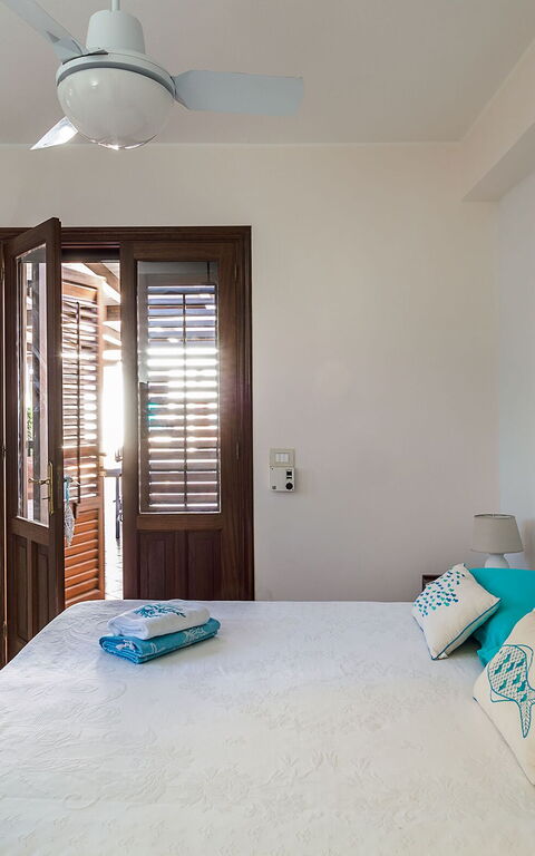 Villa Cala Mancina: slaapkamer