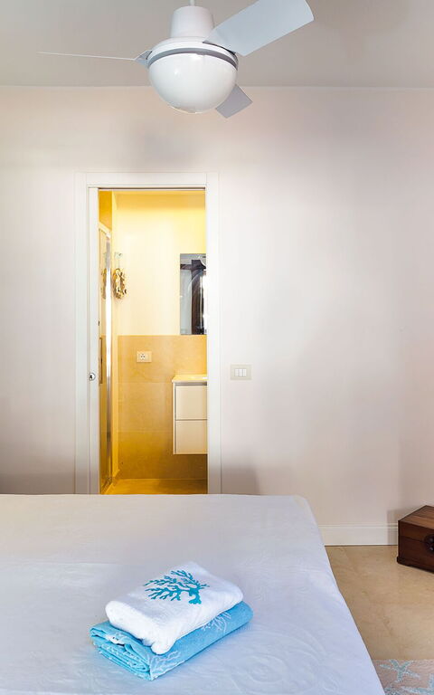 Villa Cala Mancina: slaapkamer