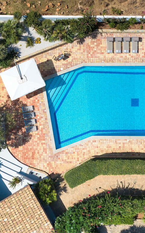 Villa Cala Mancina: Keer bekeken, zwembad