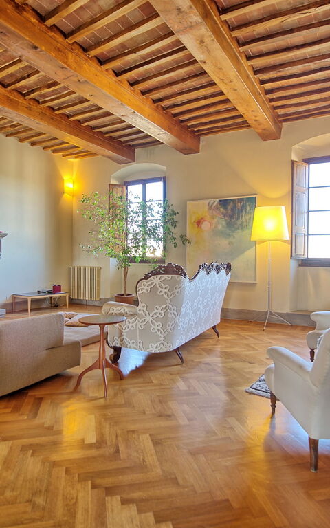 Palazzo Del Capitano: Woonkamer