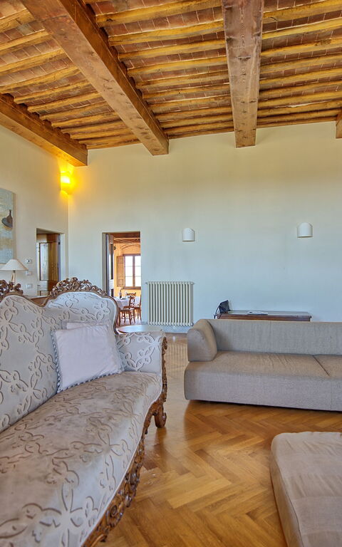 Palazzo Del Capitano: Woonkamer