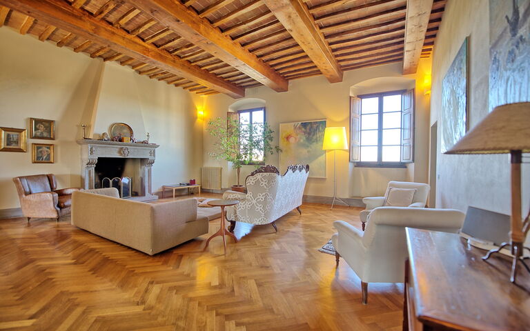 Palazzo Del Capitano: Woonkamer