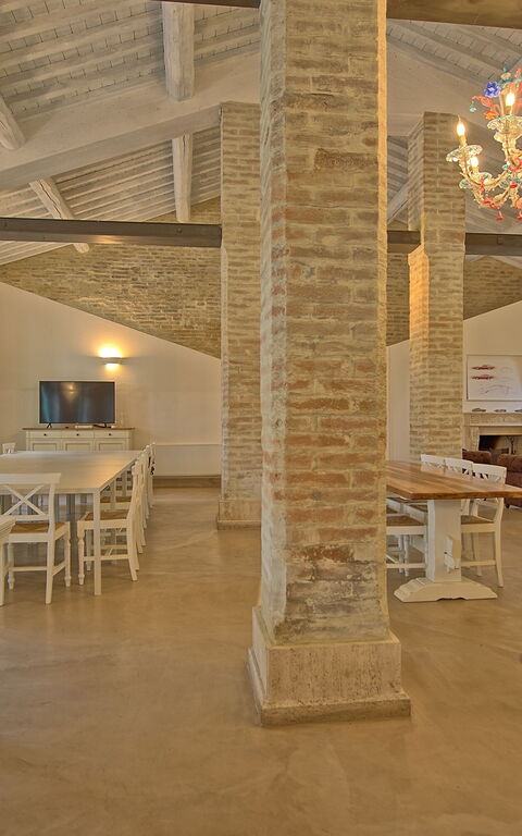 Villa Apollinare: Lunchroom, Woonkamer