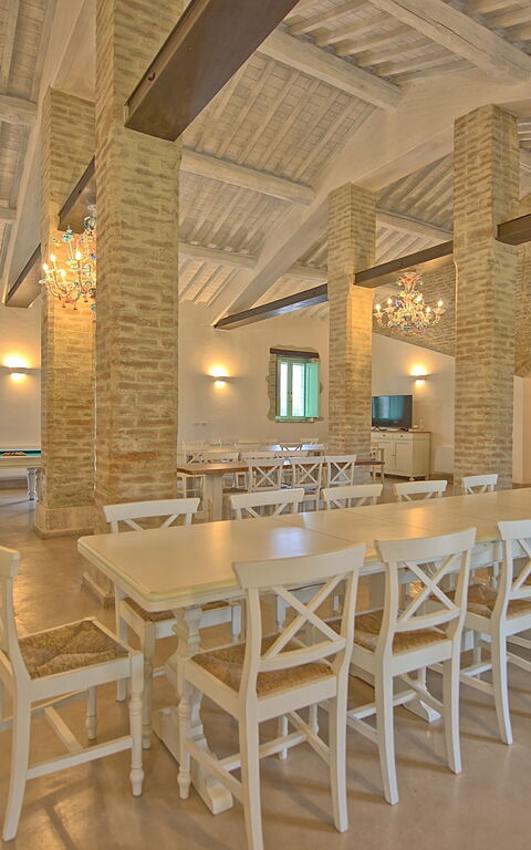 Villa Apollinare: Lunchroom, Woonkamer