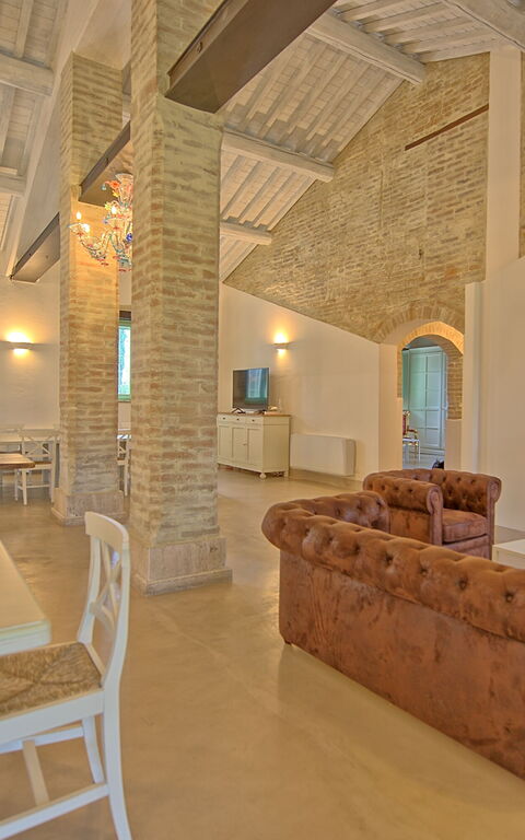 Villa Apollinare: Lunchroom, Woonkamer