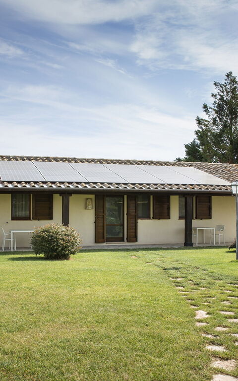 Villa Apollinare: Buitenshuis, Tuin