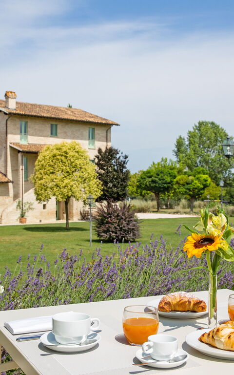 Villa Apollinare: Buitenshuis, Tuin