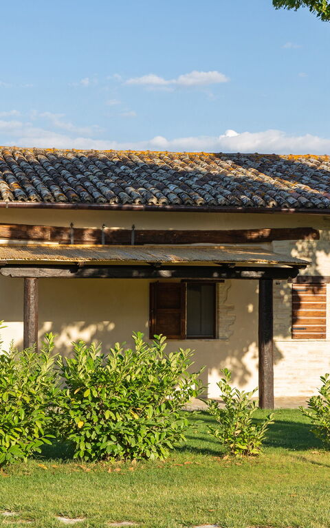 Villa Apollinare: Buitenshuis, Tuin