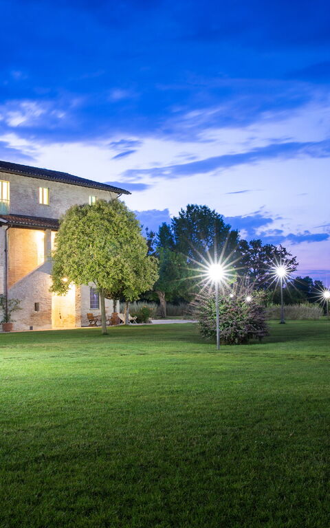 Villa Apollinare: Buitenshuis, Tuin