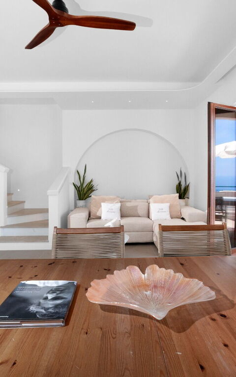 Villa Marianna: Lunchroom, Woonkamer