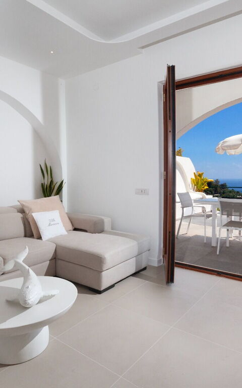 Villa Marianna: Woonkamer