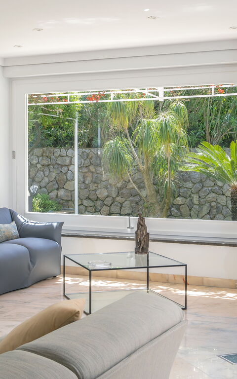 Villa Antonietta: Woonkamer