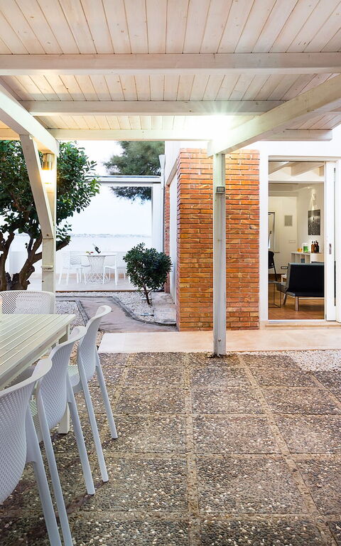 Baia Del Mare: Balkon / terras / patio, Buitenshuis