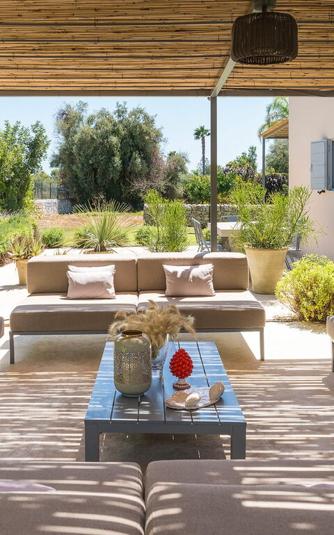 Villa Degli Aranci: Balkon / terras / patio, Buitenkanten, Buitenshuis