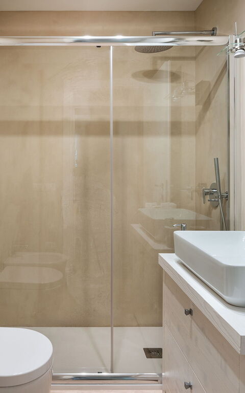 Villa Degli Aranci: Badkamer