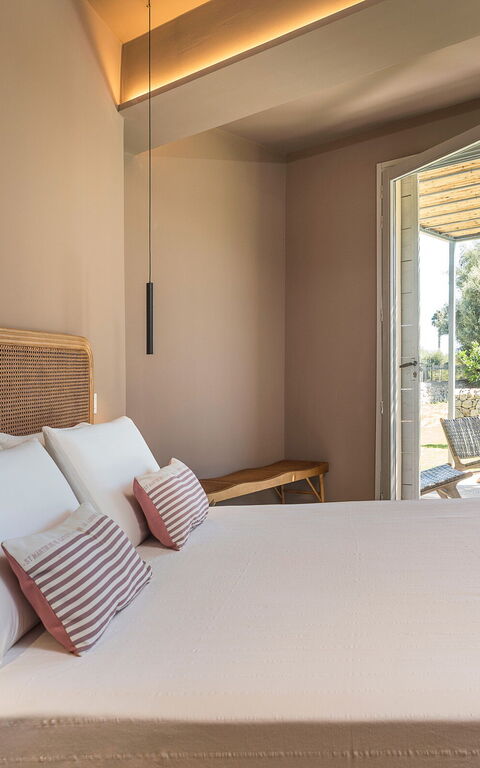 Villa Degli Aranci: slaapkamer