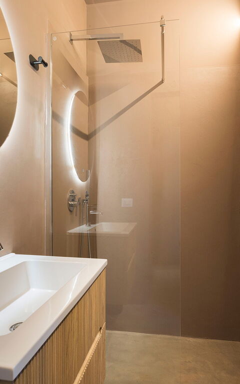 Villa Degli Aranci: Badkamer