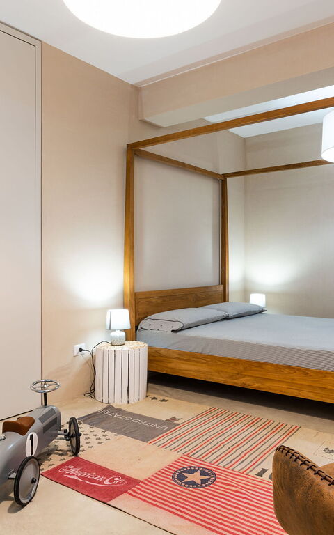 Villa Degli Aranci: slaapkamer