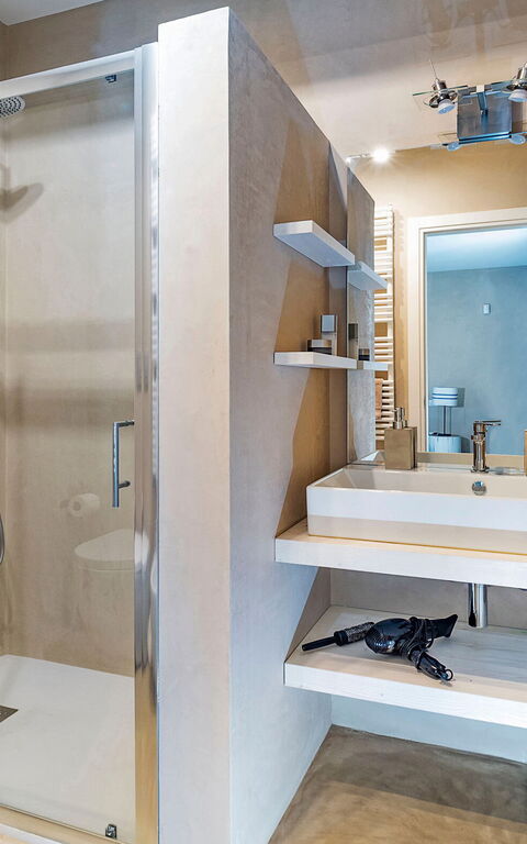 Villa Degli Aranci: Badkamer