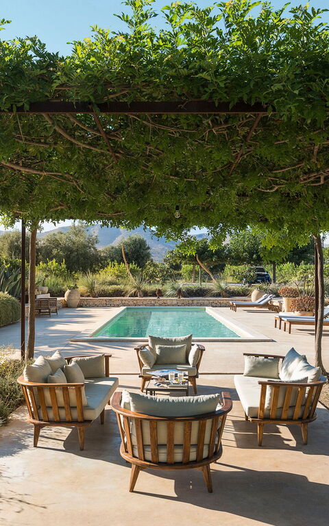 Villa Degli Aranci: Buitenkanten, Buitenshuis, zwembad