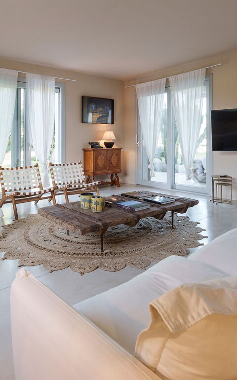 Villa Degli Aranci: Woonkamer