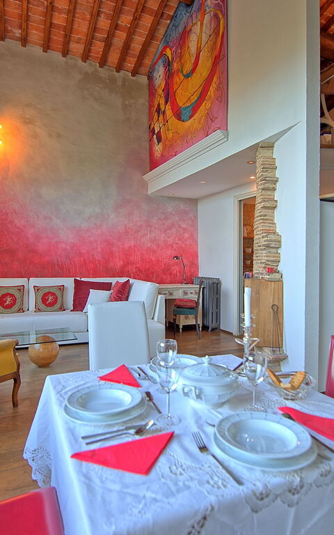 Villa Ancora: Lunchroom, Woonkamer