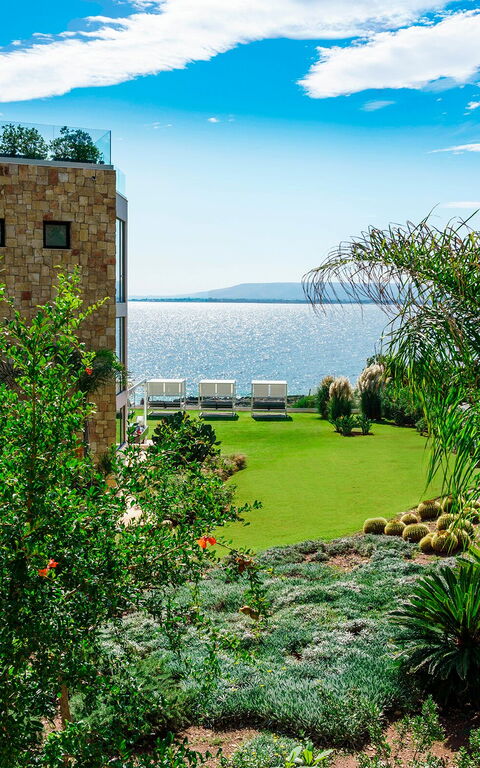 Villa Angelina: Buitenshuis, Tuin