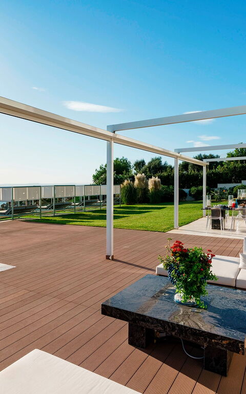 Villa Angelina: Balkon / terras / patio