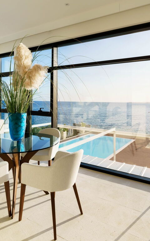 Villa Angelina: Woonkamer