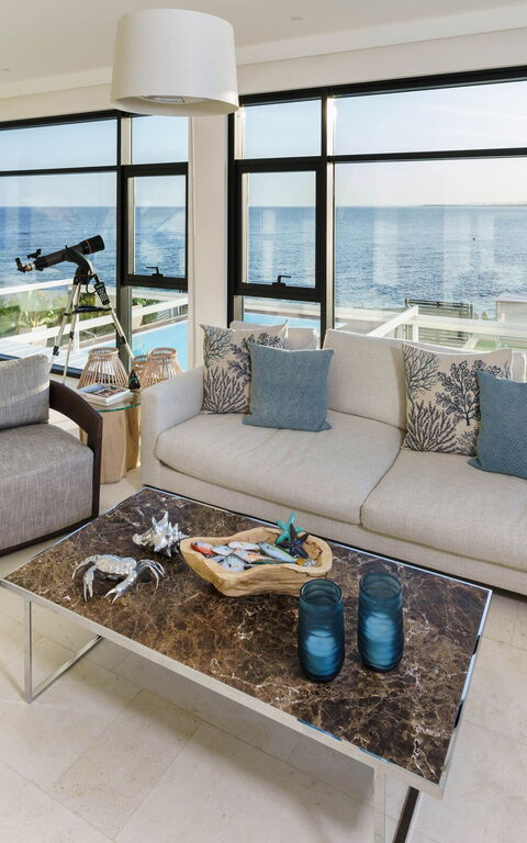 Villa Angelina: Woonkamer