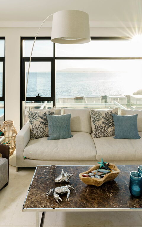 Villa Angelina: Woonkamer