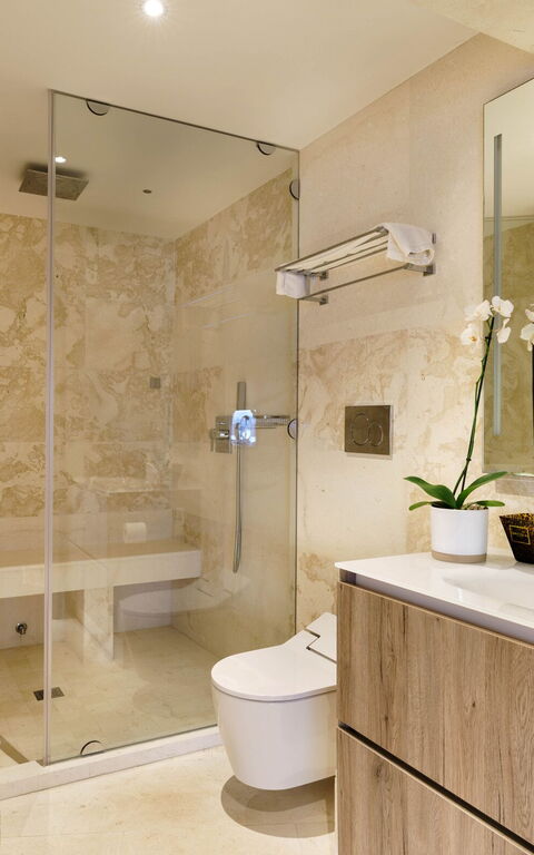 Villa Angelina: Badkamer